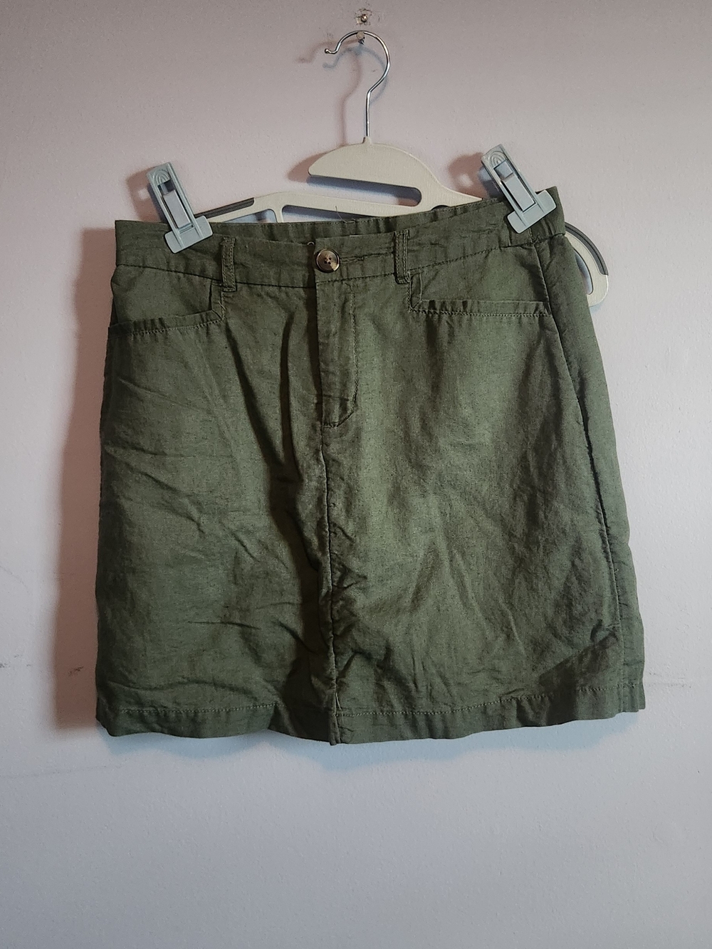 croft & barrow Olive Green Womens Skort